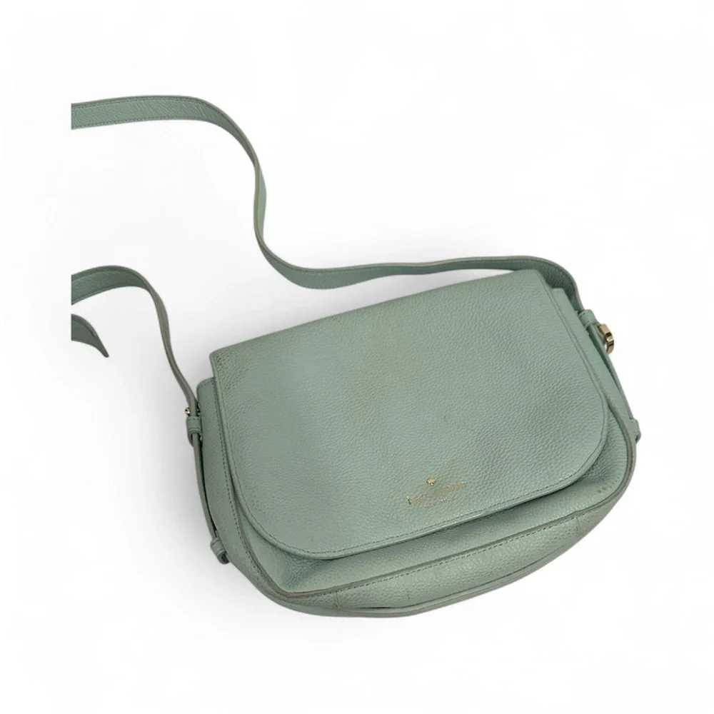 Kate Spade Penelope Orchard Crossbody Bag with Silver Hardware in Grace Blue